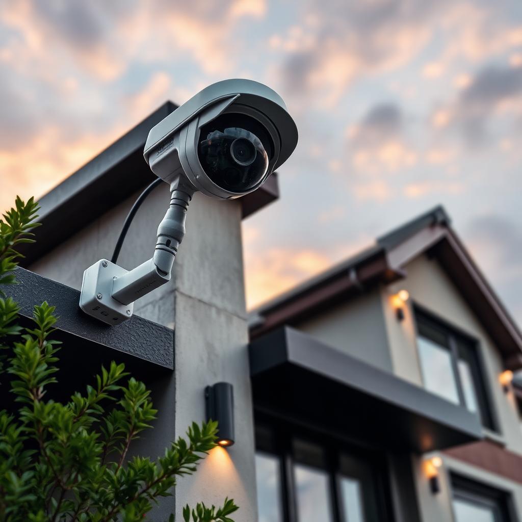 Câmera externa instalada — Câmeras de Segurança em São Paulo